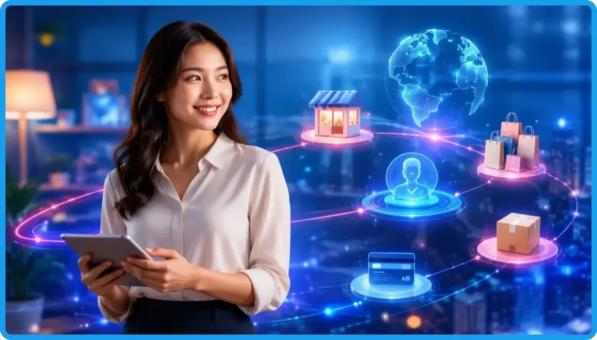 Minh họa tổng quan nền tảng Iwin68 cho người mới với giao diện trực tuyến hiện đại