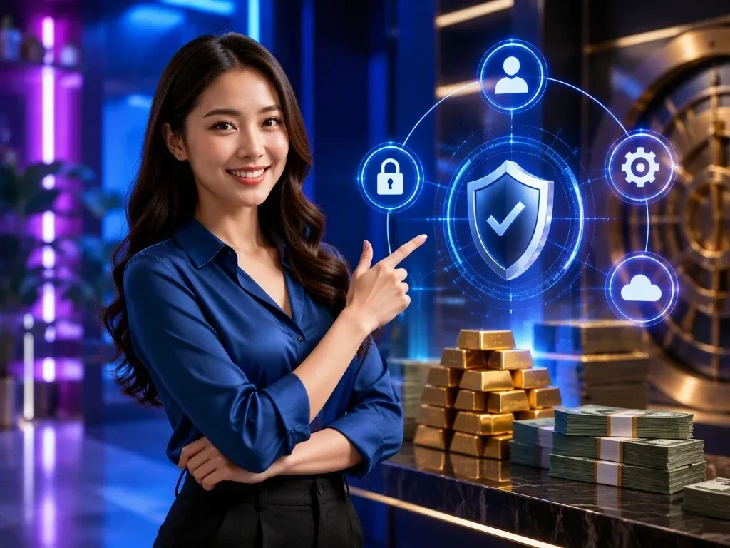 Minh họa nguyên tắc an toàn khi sử dụng nền tảng Mayclub