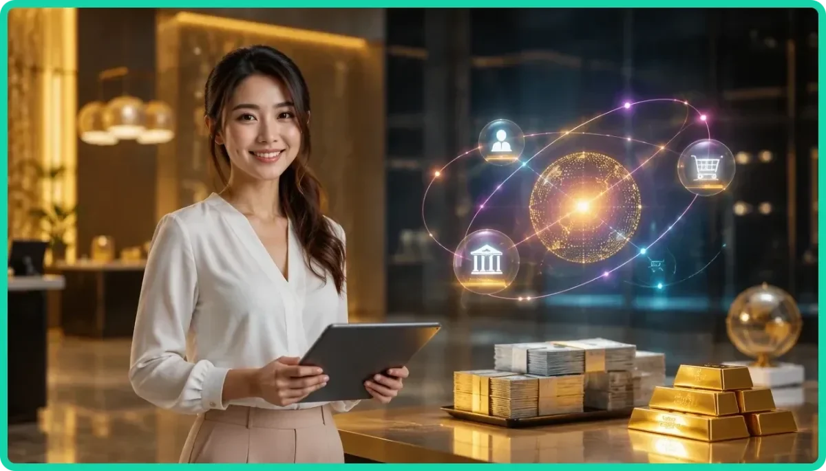 Người Việt thư giãn buổi tối và truy cập nền tảng game trực tuyến trên điện thoại