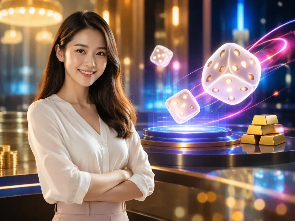 Minh họa thị trường tài xỉu trực tuyến với điện thoại và kết nối số