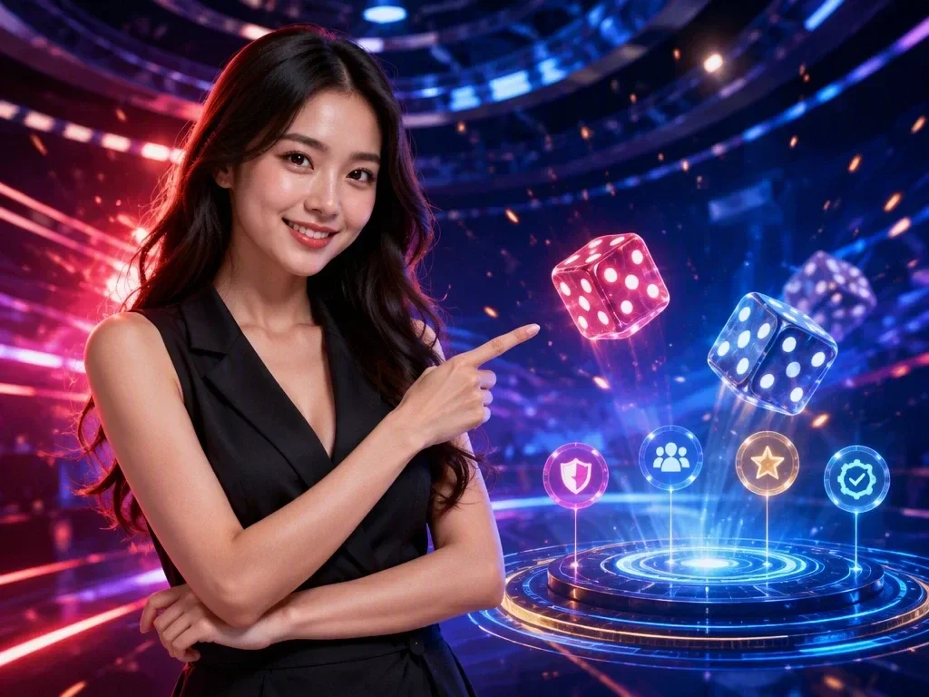 Bảng tiêu chí đánh giá nền tảng game online với giao diện và biểu đồ抽象